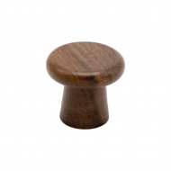 Cabinet Knob Classis - 25mm - Walnut