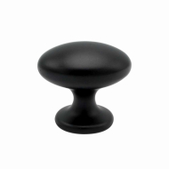 Cabinet Knob 401 Care - Matte Black