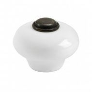 Knop 409 - 32mm - Antik/Porcelæn