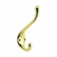 Hook Lagan - Polished Brass