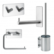 Bathroom Kit Base 200 - Brushed Stainless Steel Finish