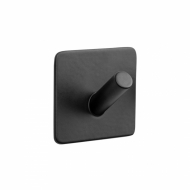 Towel Hook Base 200 1-Hook - Matte Black