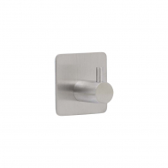 Towel Hook Base 220 1-Hook - Brushed Stainless Steel Finish