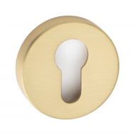 Key Plate R-E - Brushed Brass