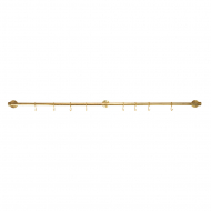 Extension Rod Aveny - 600mm - Polished Untreated Brass