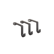 Hook Systema - 3-p - Matte Black