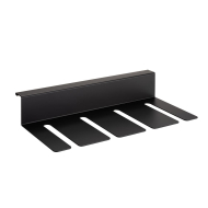 Glass Holder - Systema - 396mm - Matte Black