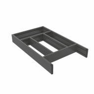  Cutlery Drawer Flex Basic - Dark Grey