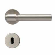 Door Handle Helix 200 Plain - Stainless Steel Finish