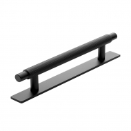 Handle Manor/Back Plate - Matte Black