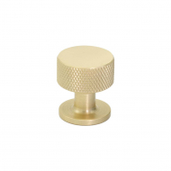 Cabinet Knob Crest - Brass