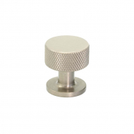 Cabinet Knob Crest - Stainless Steel Finish