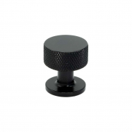 Cabinet Knob Crest - Matte Black