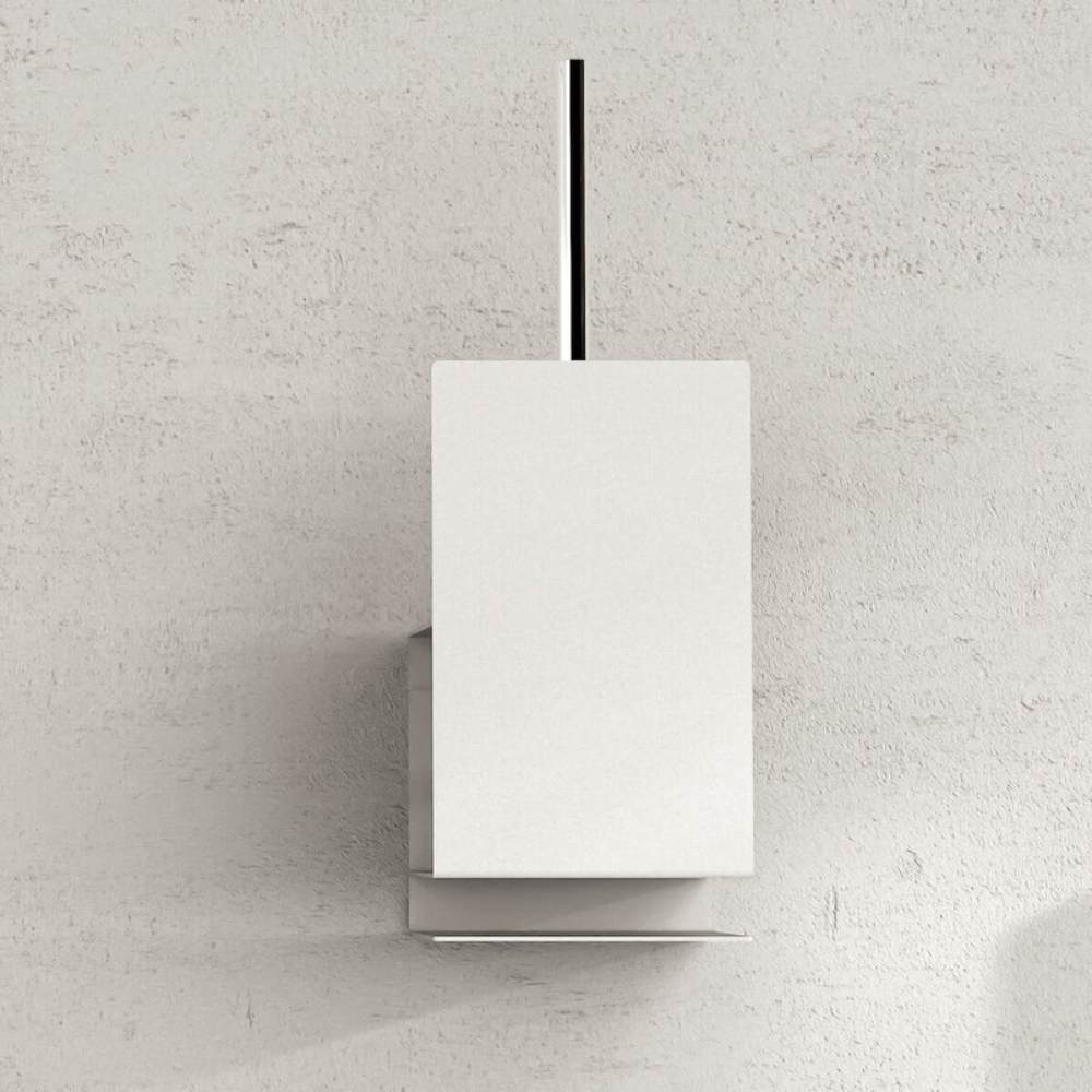 Toilet Brush Hold - White