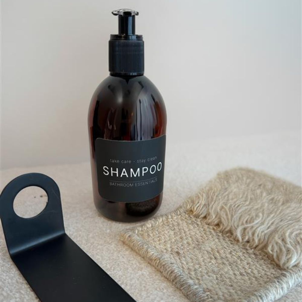 Adhesive Label - Conditioner - Matte Black