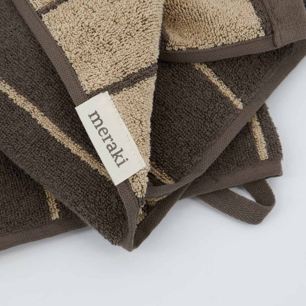 Towel Stripe - 50X100cm - Army 2pack