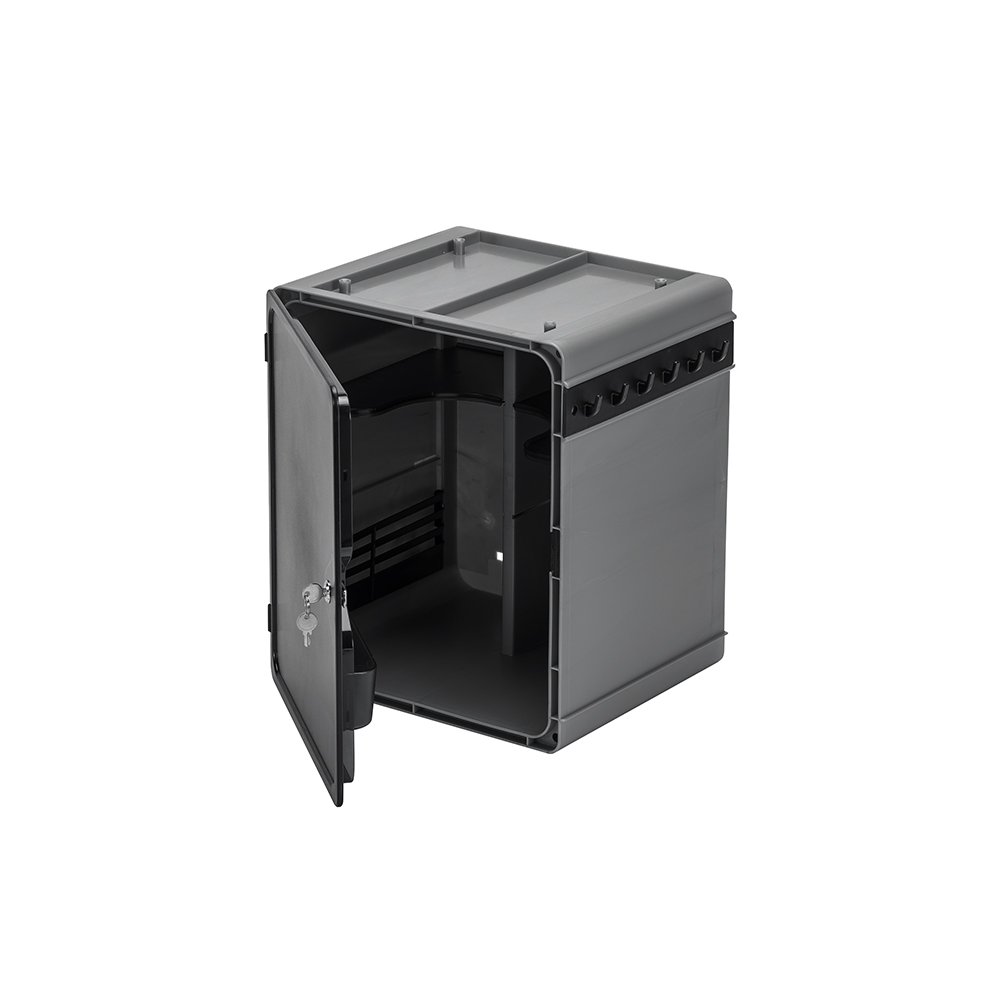 Cleaning Cabinet Set 4-parts - Dark Grey