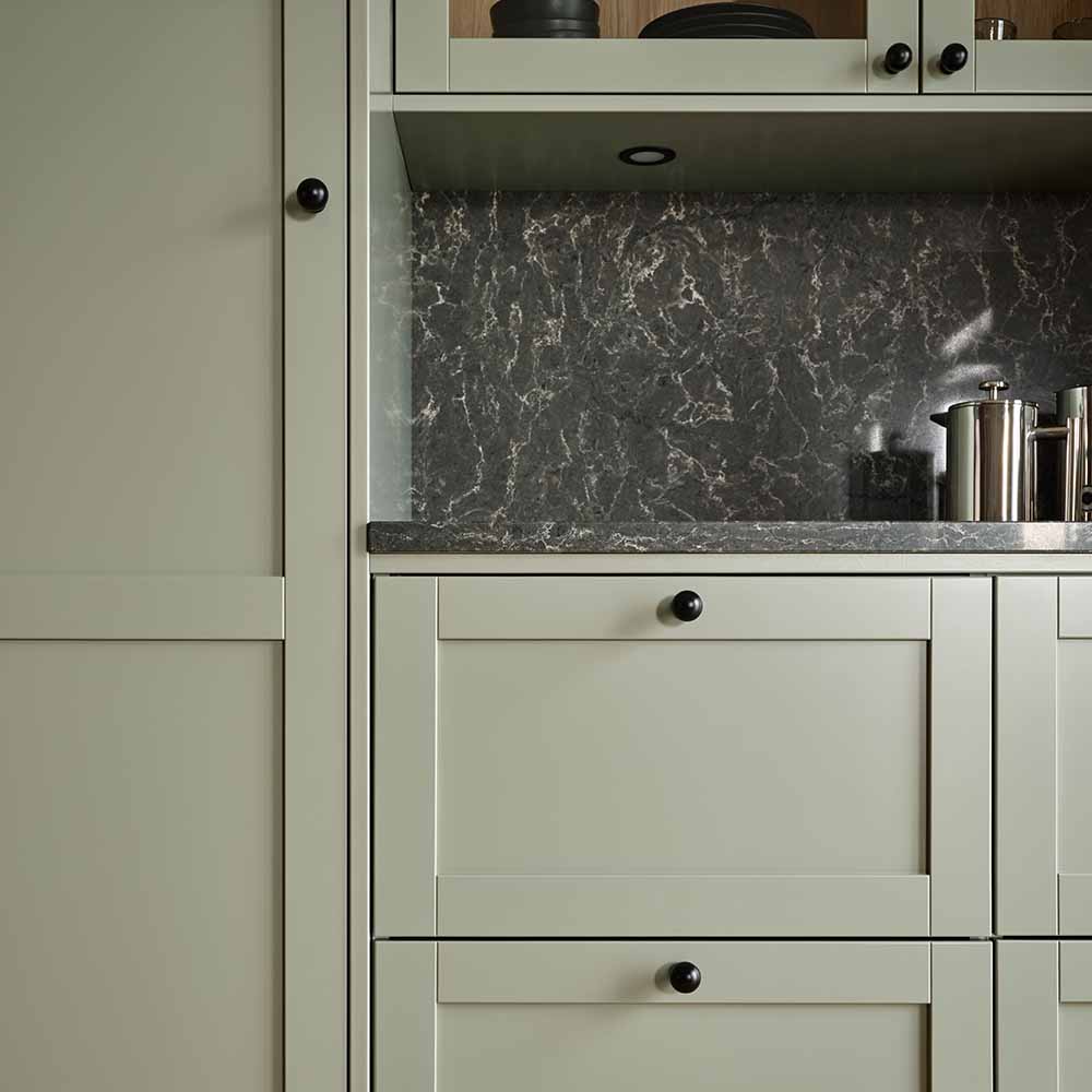 Cabinet Knob Lily - Black