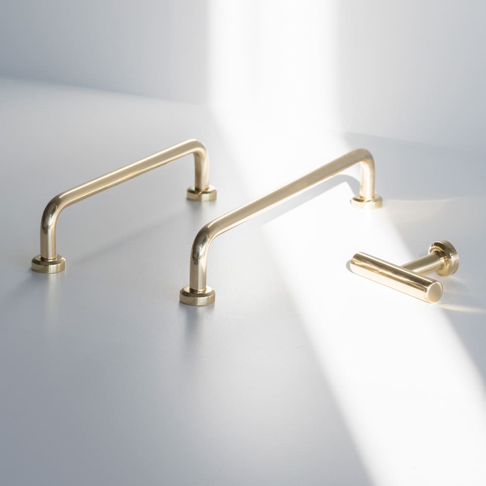 Cabinet Knob T Viva - Polished Brass
