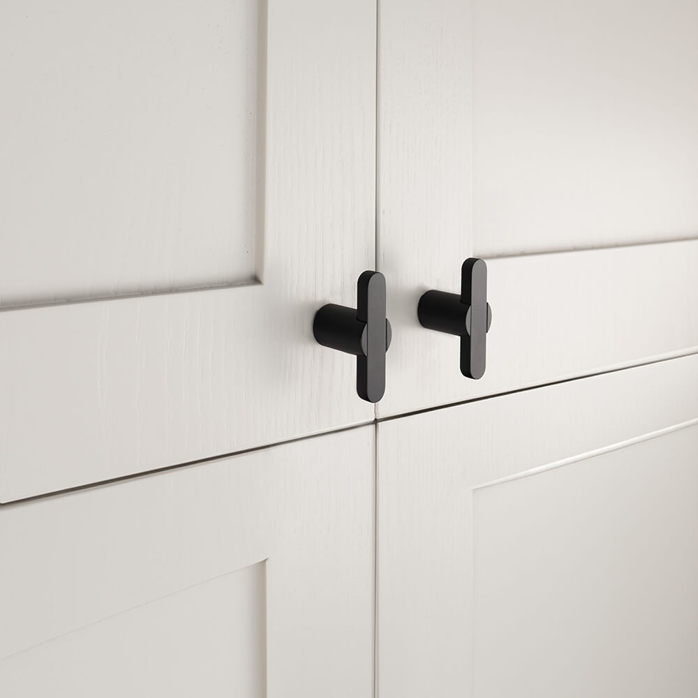 Cabinet Knob T Fusion - Matte Black