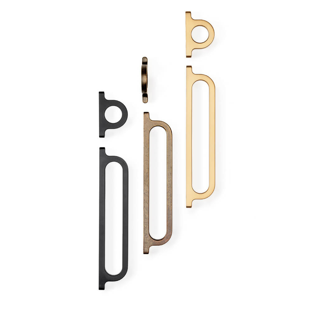 Handle Omega - 160mm - Matte Black