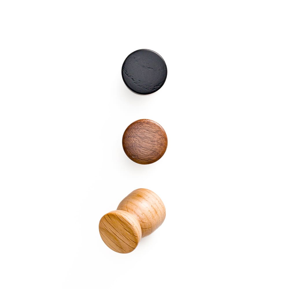 Cabinet Knob Piece - Matte Black