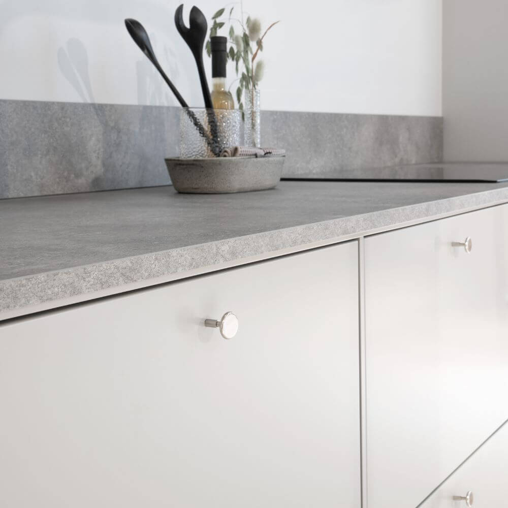 Cabinet Knob Spira - Nickel plated