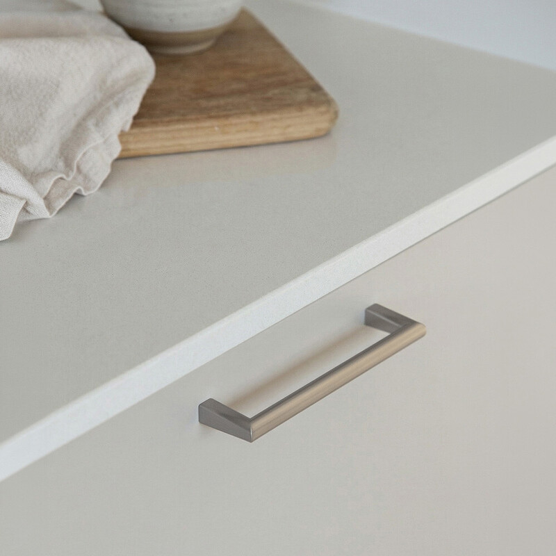 Handle Agnes - 128mm - Stainless Steel Look