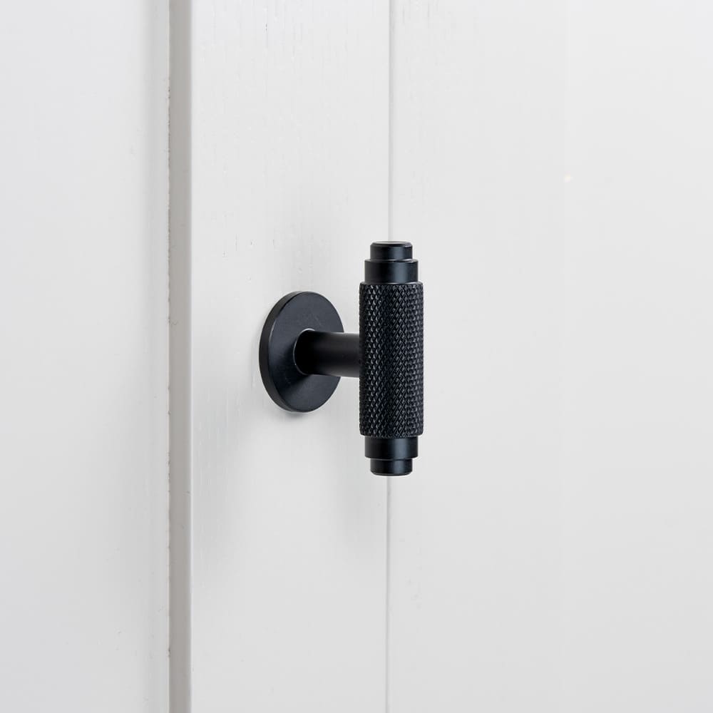 Cabinet Knob T Riff - Matte Black