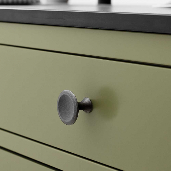Cabinet Knob Bell Antique Grey Knobs Pullsonline Co Uk