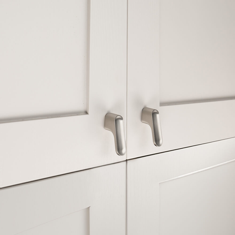 Cabinet Knob Luv - Stainless Steel Look
