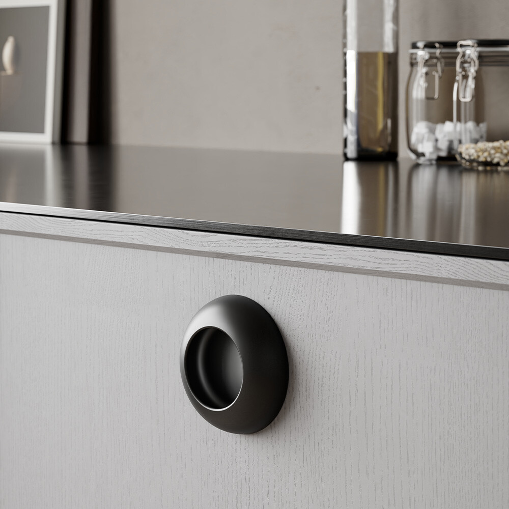 Handle Cup - 73mm - Matte Black