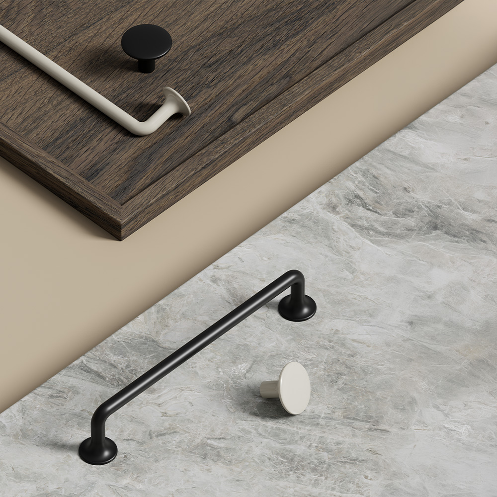 Handle Tango - 160mm - Glossy Dusty Creme