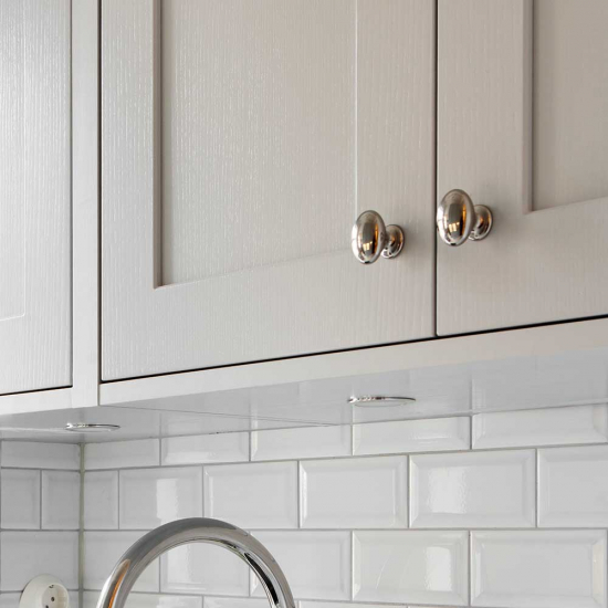 Cabinet Knob 401 - Stainless Steel Finish