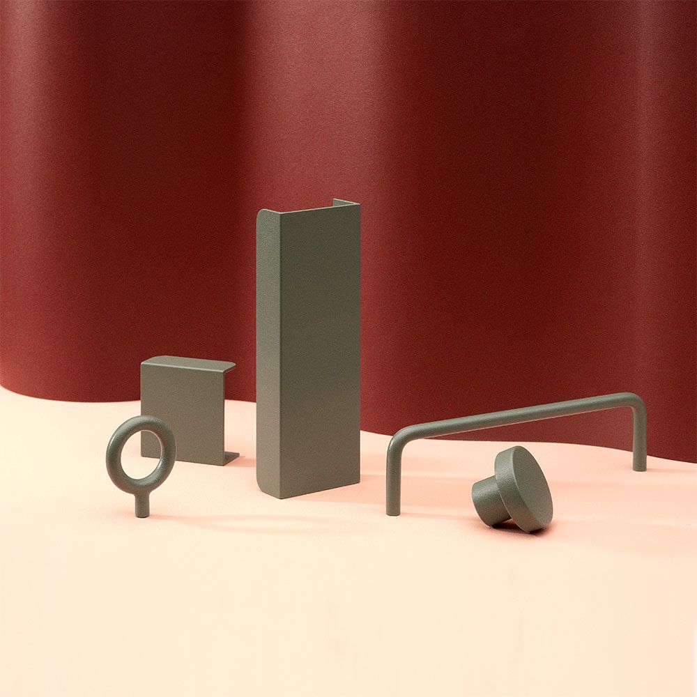 Toniton Hide Handle - Ash Green