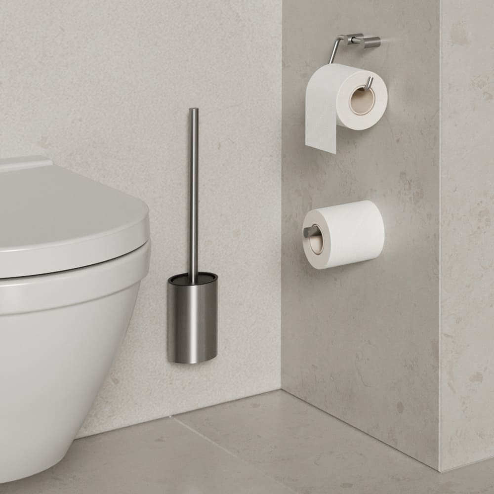 Spare Paper Holder Stay - Brushed Stainless Steel