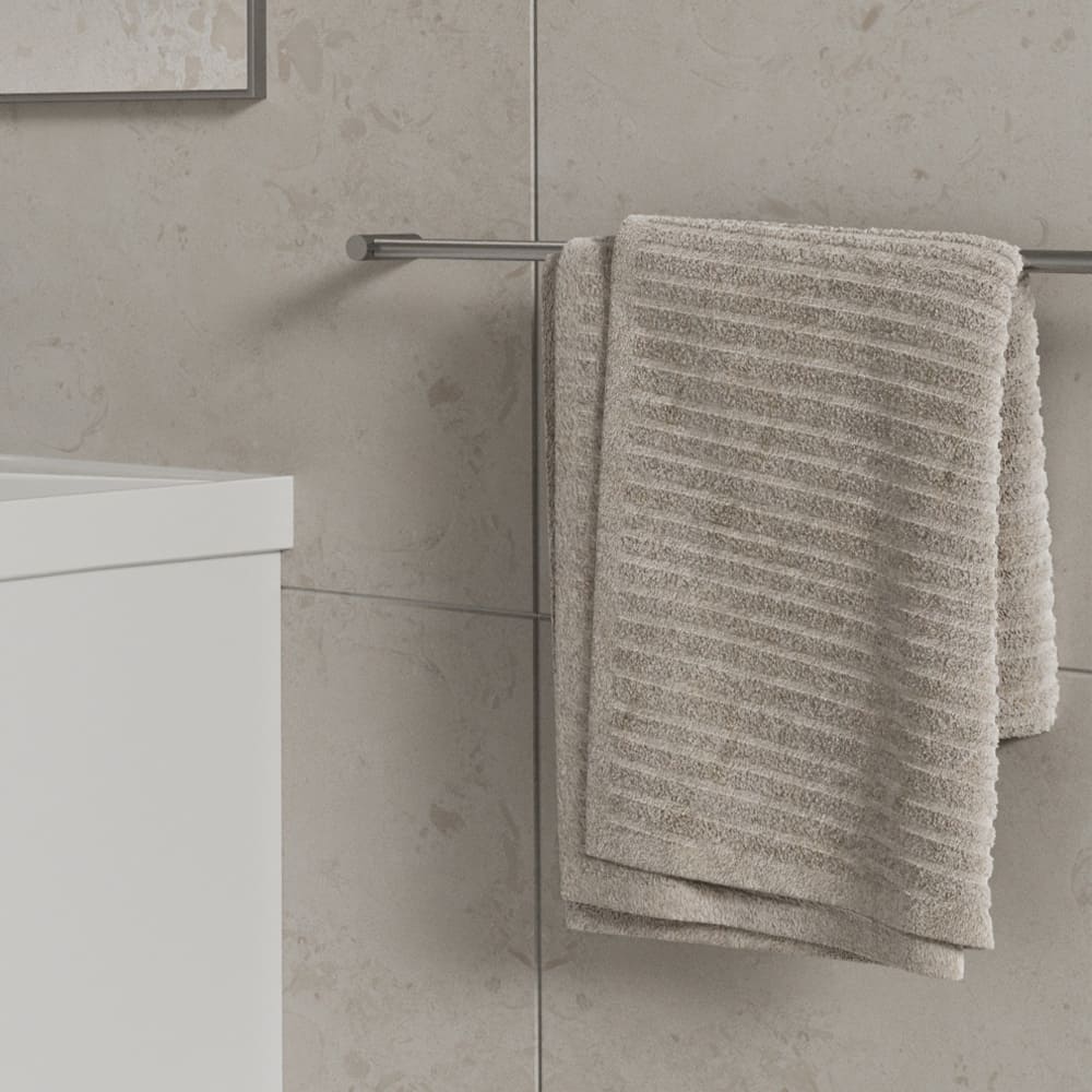 Towel Rail Stay - 600mm - Brushed Stainless Steel