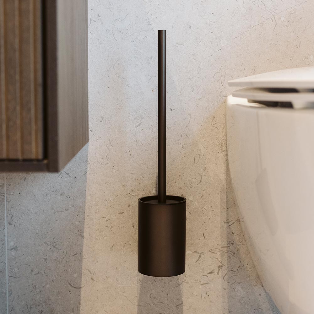 Match Toilet Brush - Burnished Brass