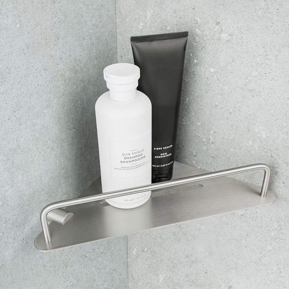 Corner Shelf Match - Brushed Nickel