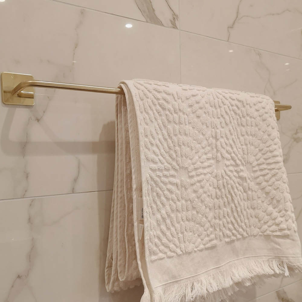 Base 200 Towel Rail - Polished Brass