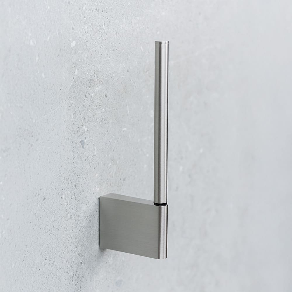Spare Paper Holder Flow - Brushed Nickel