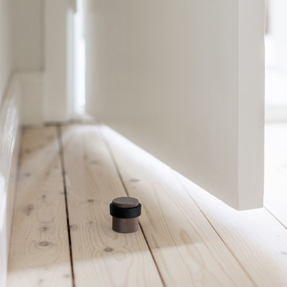 Door Stop Helix  - Dark Bronze