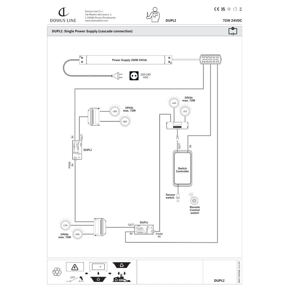 Duplicator Dupli - D-M - 24Vdc