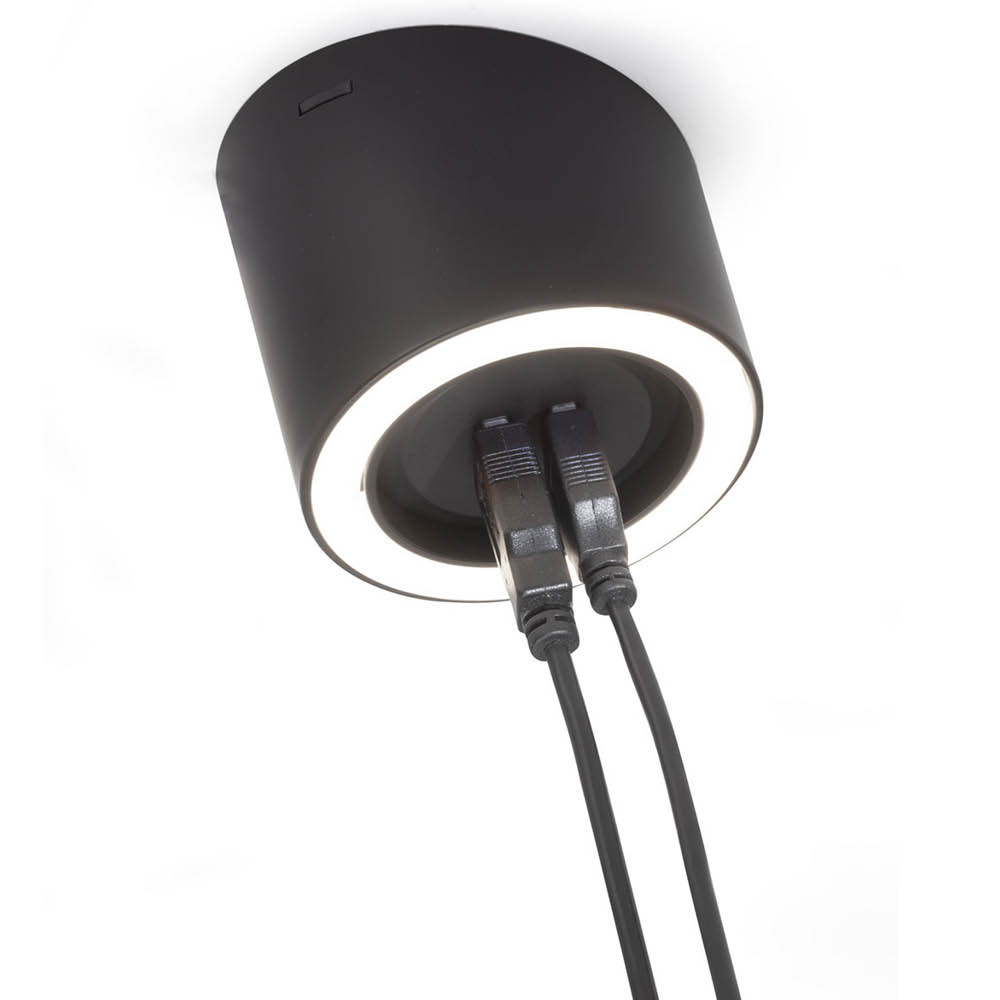 LED-Spot Unika - USB - Black