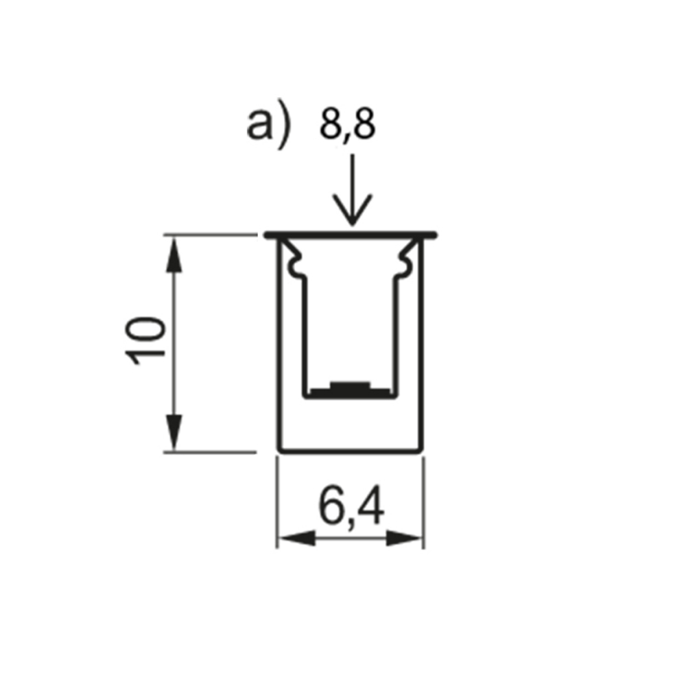 Diffuser LD8104 - A - 2000mm