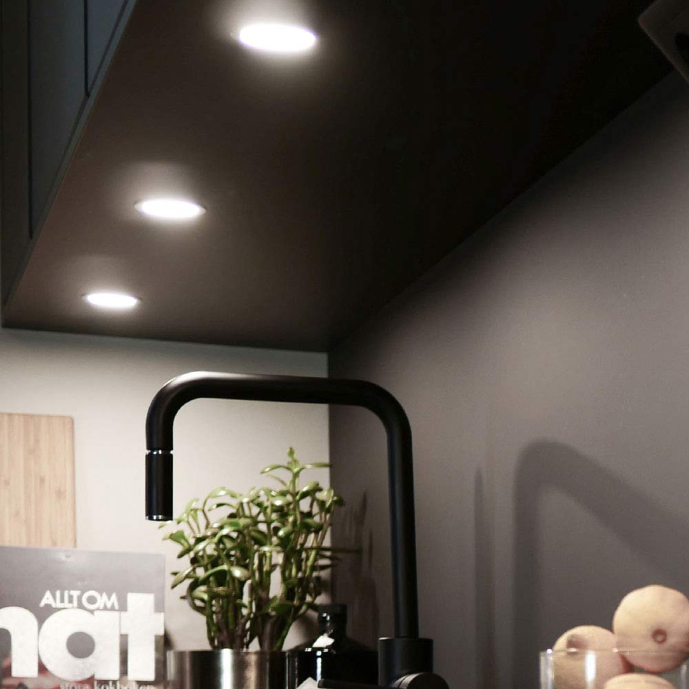 LED-Spot Stella Flat - 24 - Stainless Look