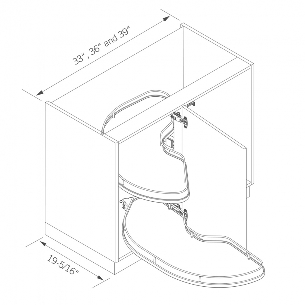 Corner Cabinet Extractor - Cornerstone Maxx