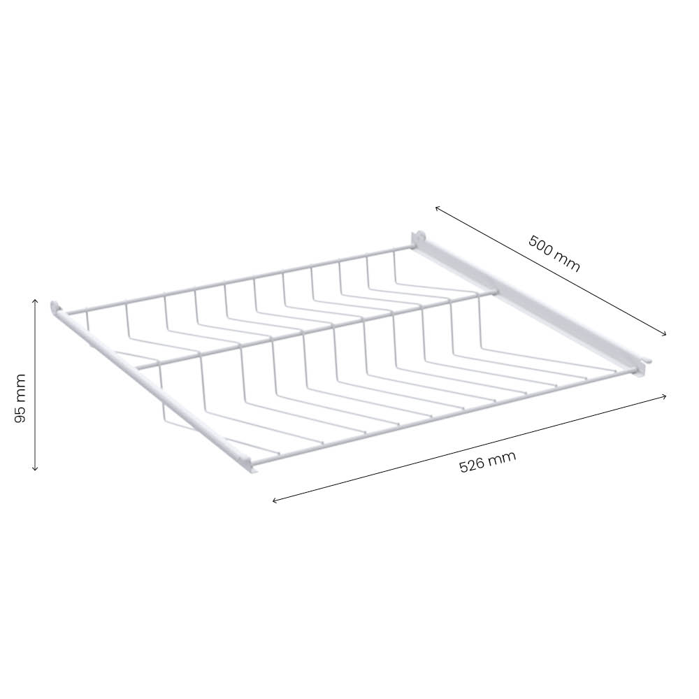 Shoe Shelf - White