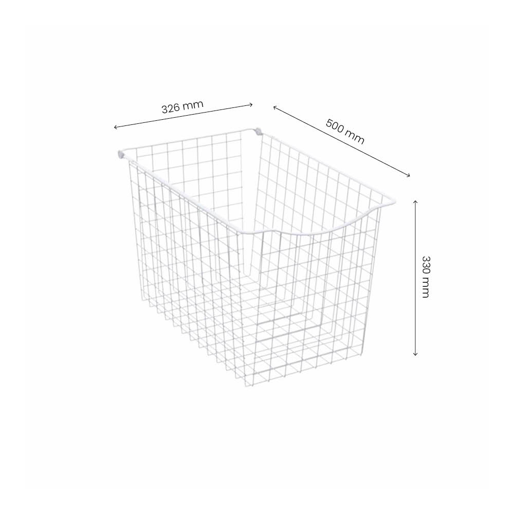 Wire Basket 330 - White