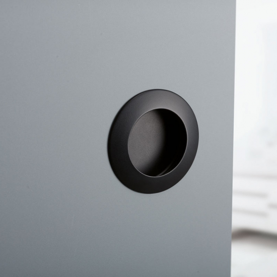 Recessed Handle Hollow - Black